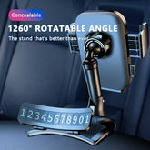 Dashboard Car Phone Holder 360Degree Rotation Phone Mount GPS Navigation Bracket Universal for Iphone Samsung LG Huawei