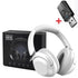 15 Hour Wireless Headset Bluetooth Headphone 5.3 Large TV Earphone Rotate Big Earmuffs with USB Adapter for Television PC