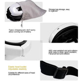 6D Smart Eye Massager Vibration Airbag Compress Eye Care Instrument Bluetooth Music Eye Massage Glasses Eye Relax Fatigue