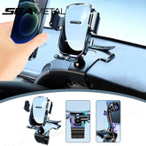 Dashboard Car Phone Holder 360Degree Rotation Phone Mount GPS Navigation Bracket Universal for Iphone Samsung LG Huawei